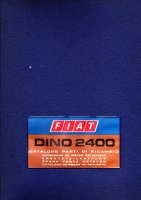 catalogo parti di ricambio fiat dino 2400